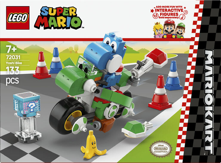 Lego Mario Kart - Yoshi Bike