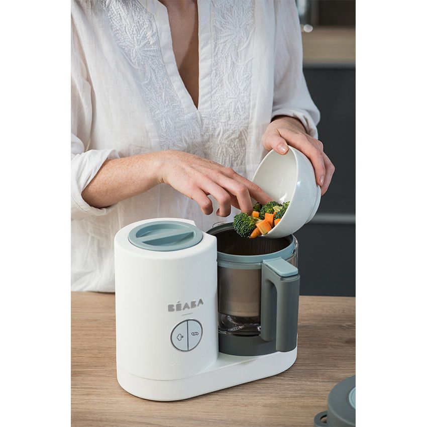 Robot Babycook Néo - Gris/Blanc - Ecru