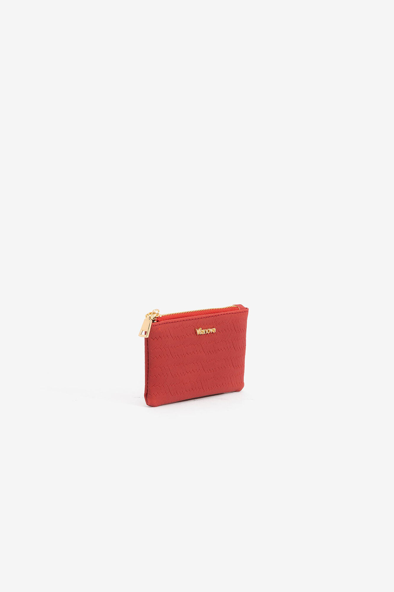 Bolsa pequena com fecho de zíper