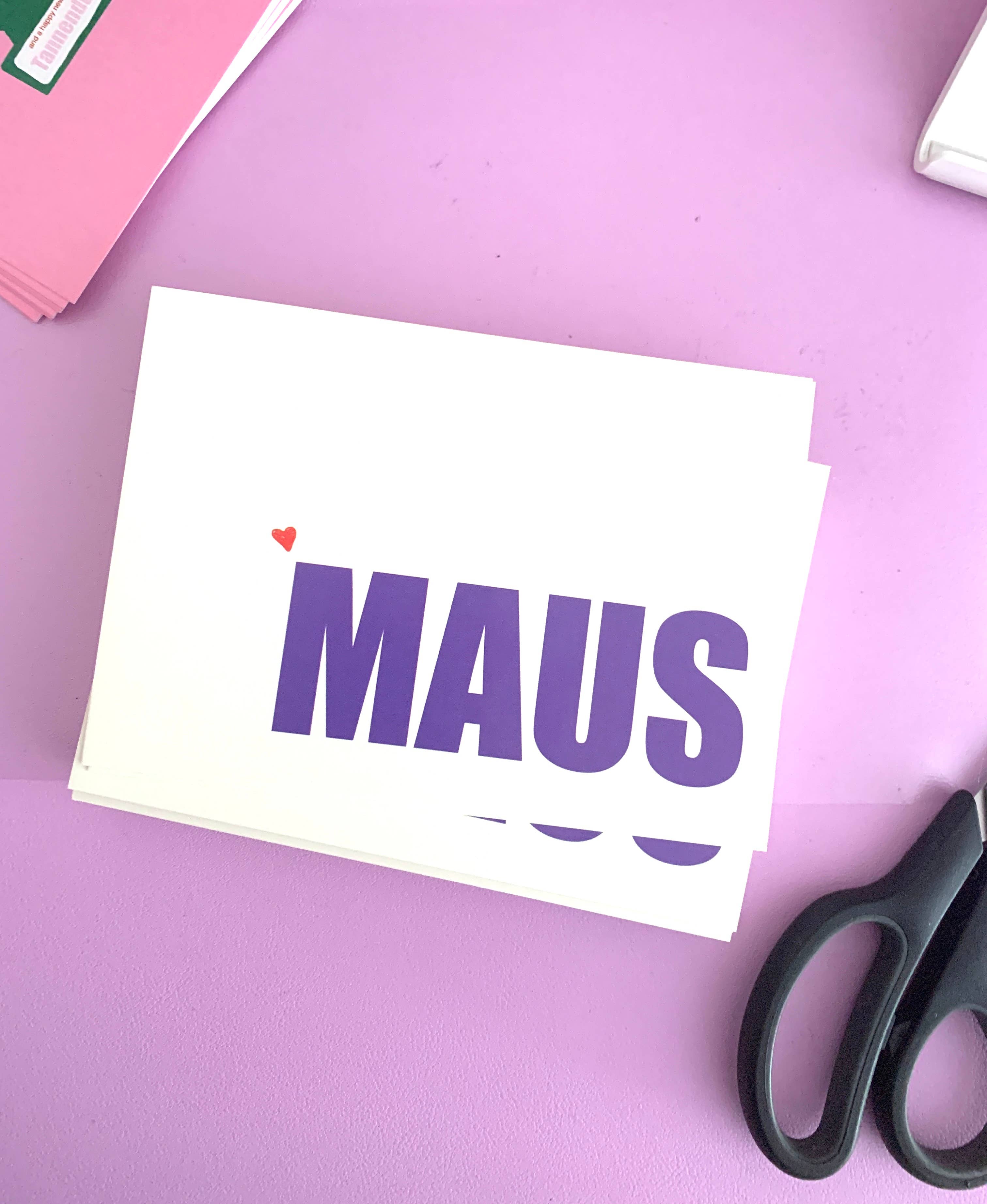 Postkarte *Maus*