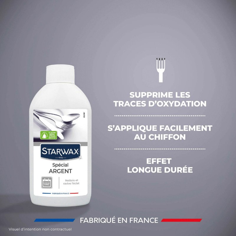 Nettoyant spécial Argent Starwax - Flacon de 250 ml