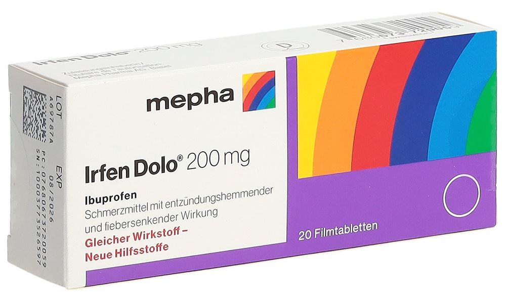 IRFEN Filmtabl 200 mg Blist 20 Stk