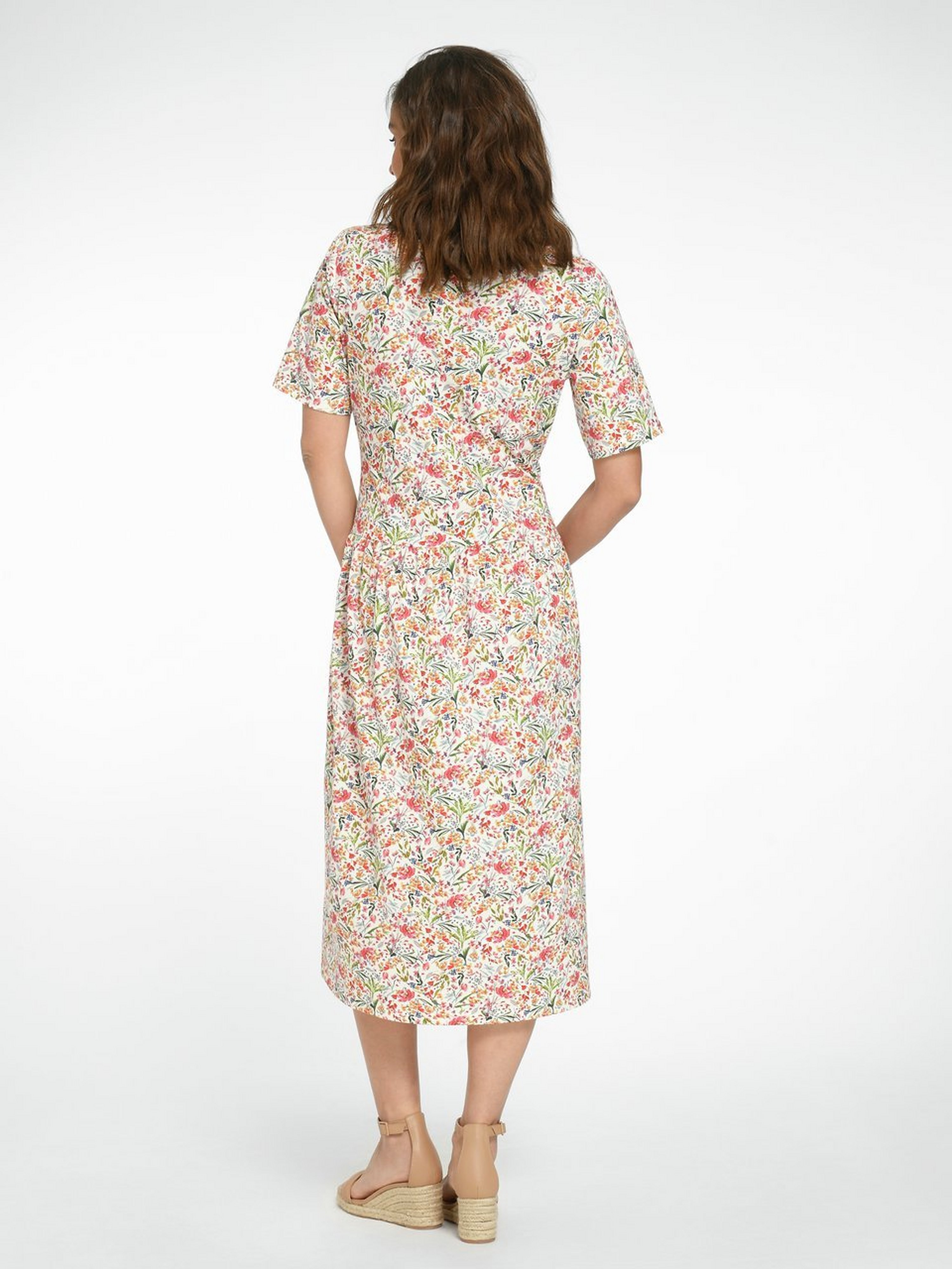 Jerseykleid mit 1/2-Arm