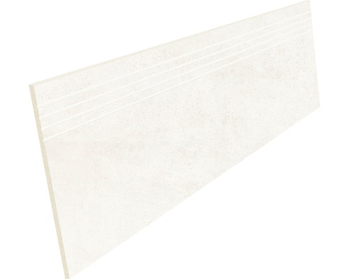 Porseleinen steengoed traptegel HOMEtek Ivoor mat 30 x 120 cm