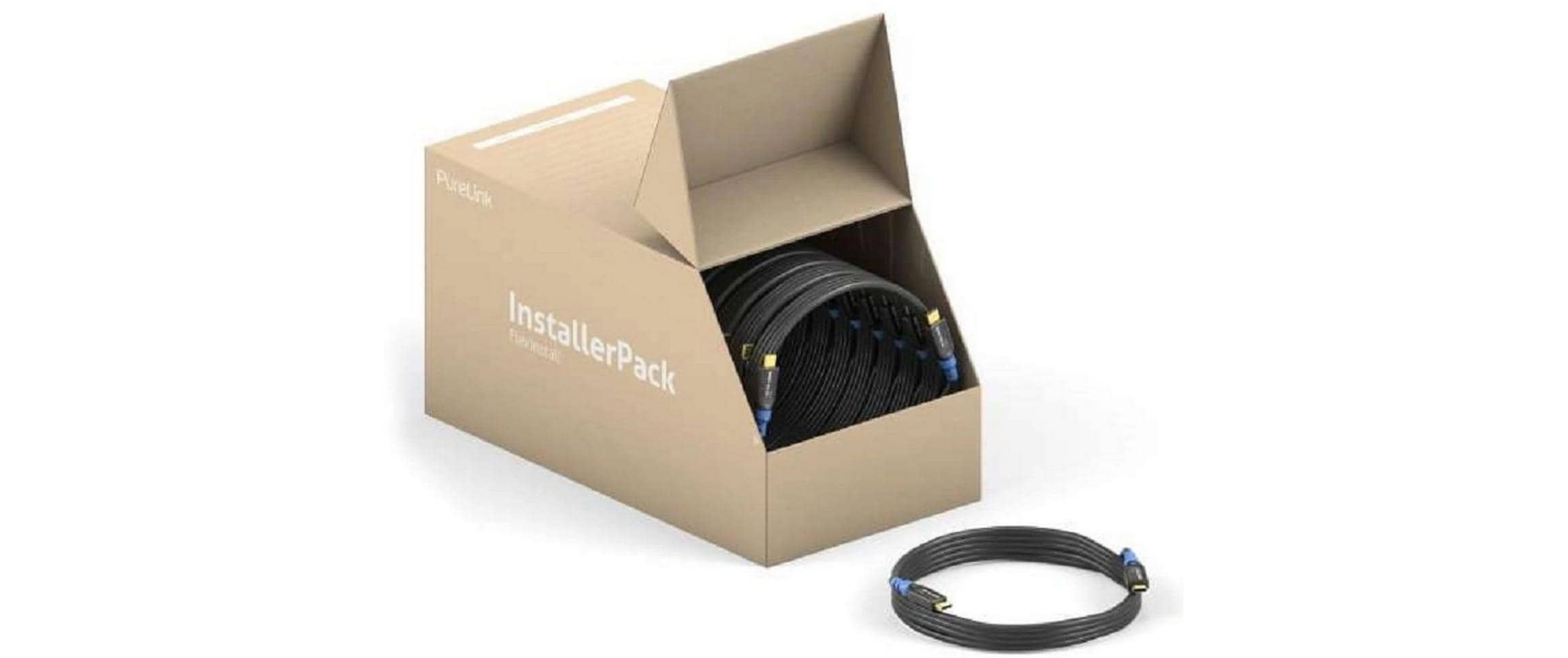 Patchkabel Cat 6A, S/FTP, 2 m, Schwarz, 30 Stk<br>FlexInstall Patchkabel Cat.6A S/FTP 2.00m – Installer Pack 30 Stk.