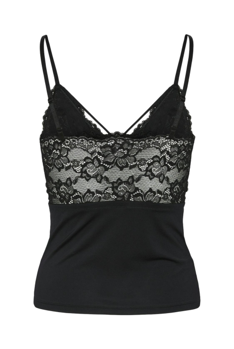 Pieces zwarte dames top