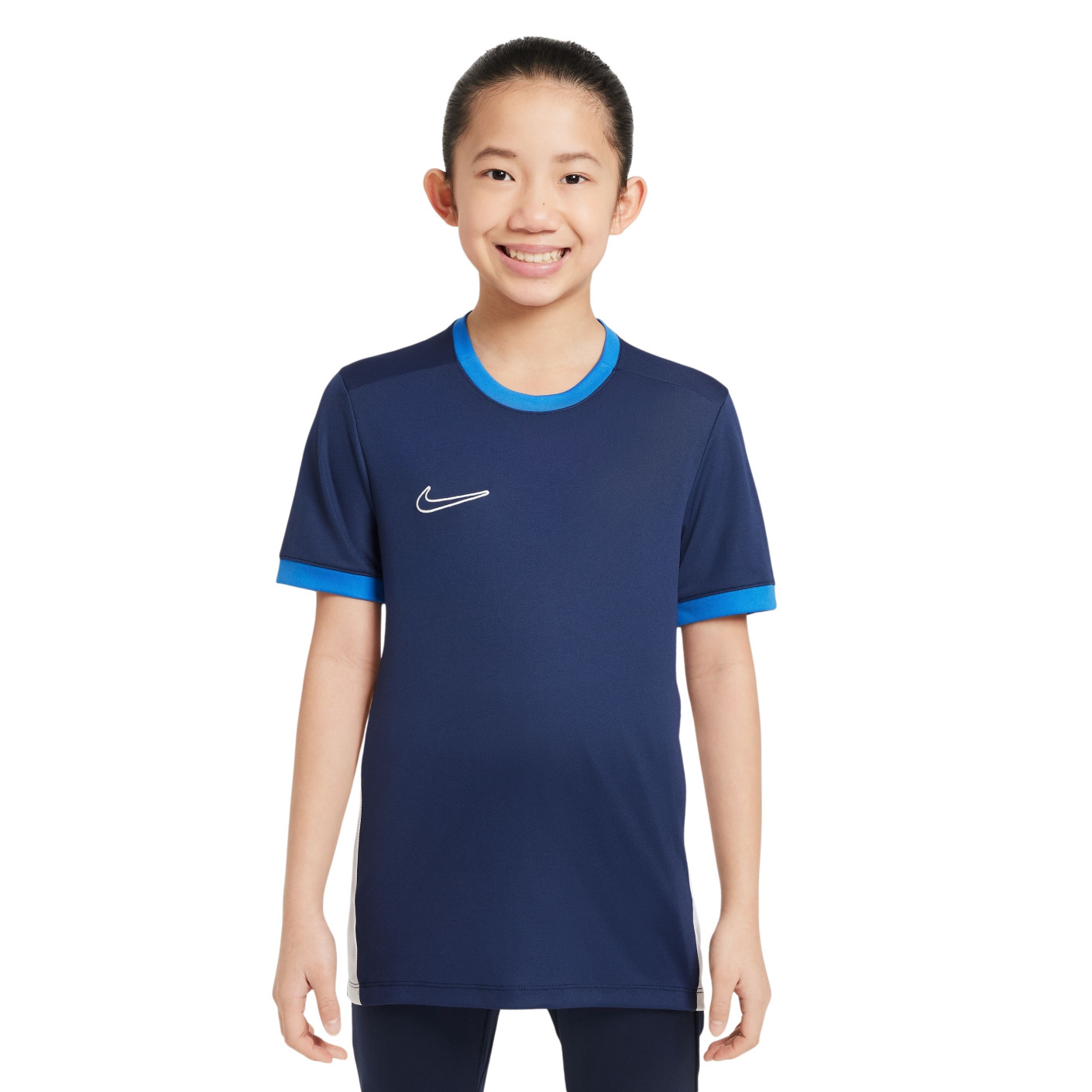 Nike Academy 25 Trainingsset Kids Donkerblauw Blauw Wit