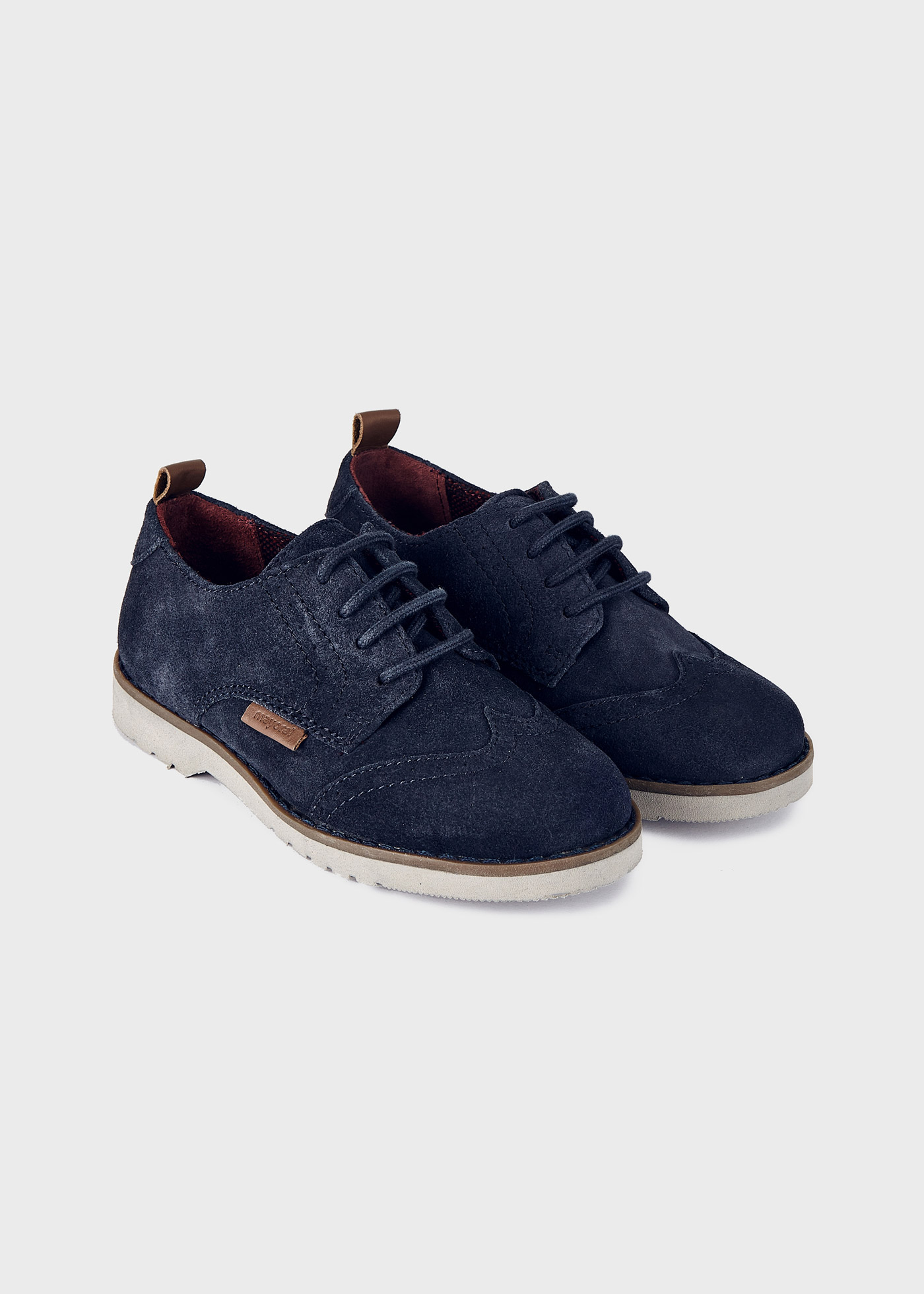 Sapato oxford infantil de couro