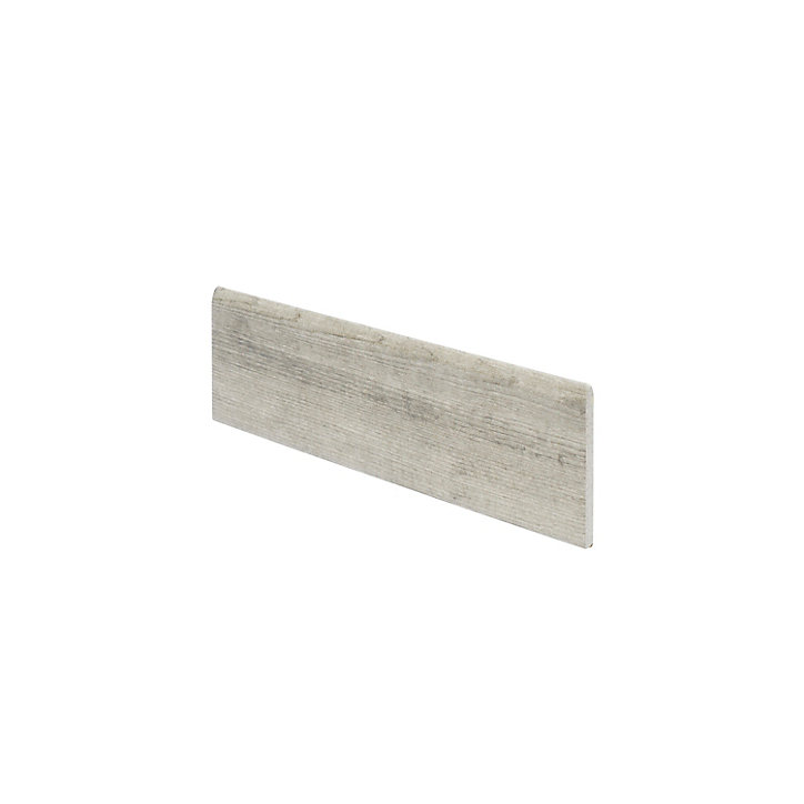 Plinthe grise 7,5 x 30 cm Norwegio (vendue à la pièce)