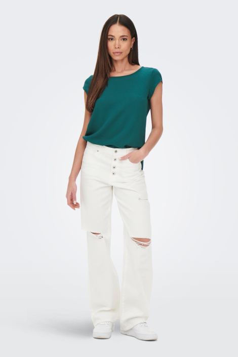 Only groene dames t-shirt