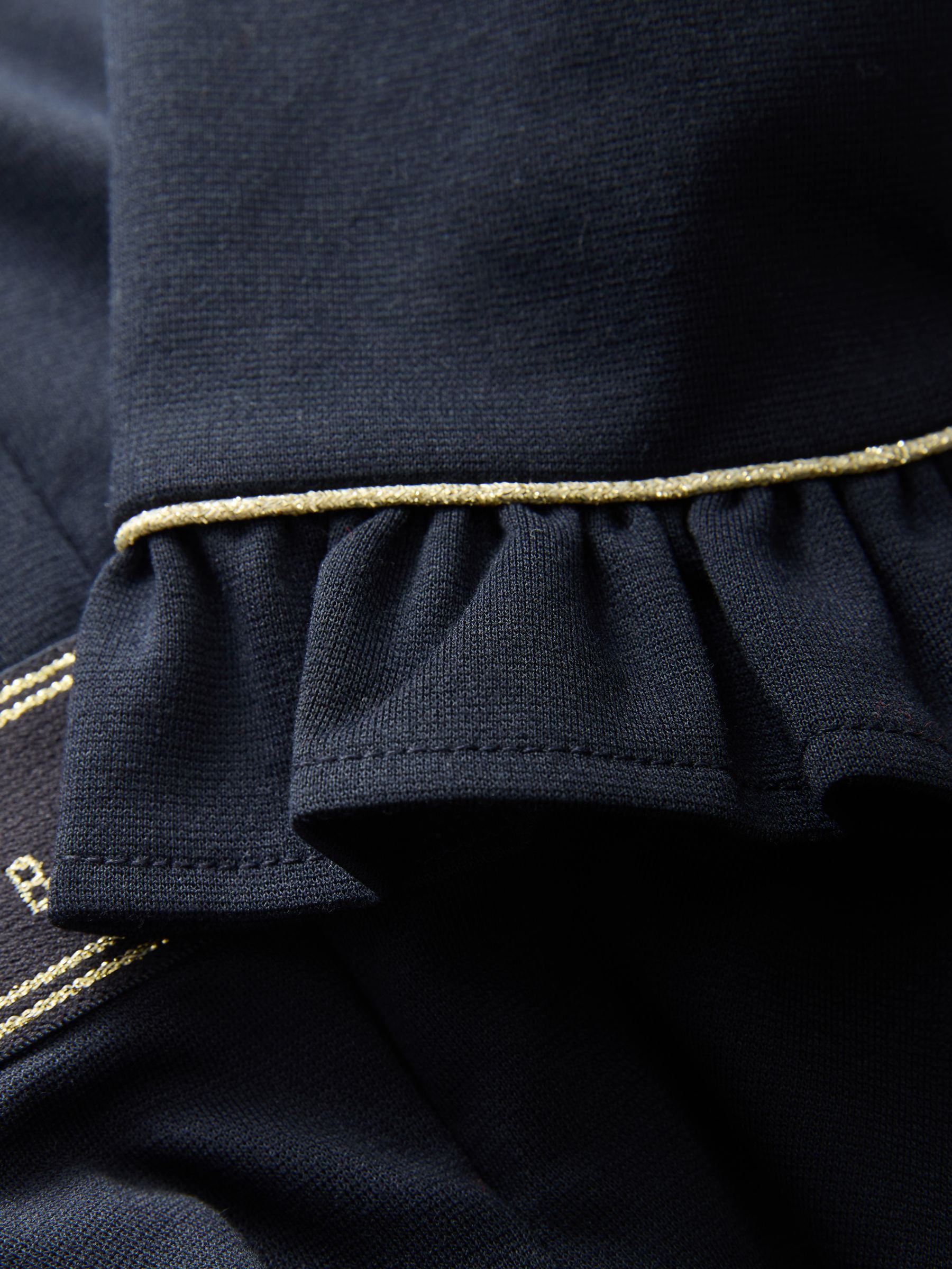 Marineblauw - Baker by Ted Baker - Ponté jurk