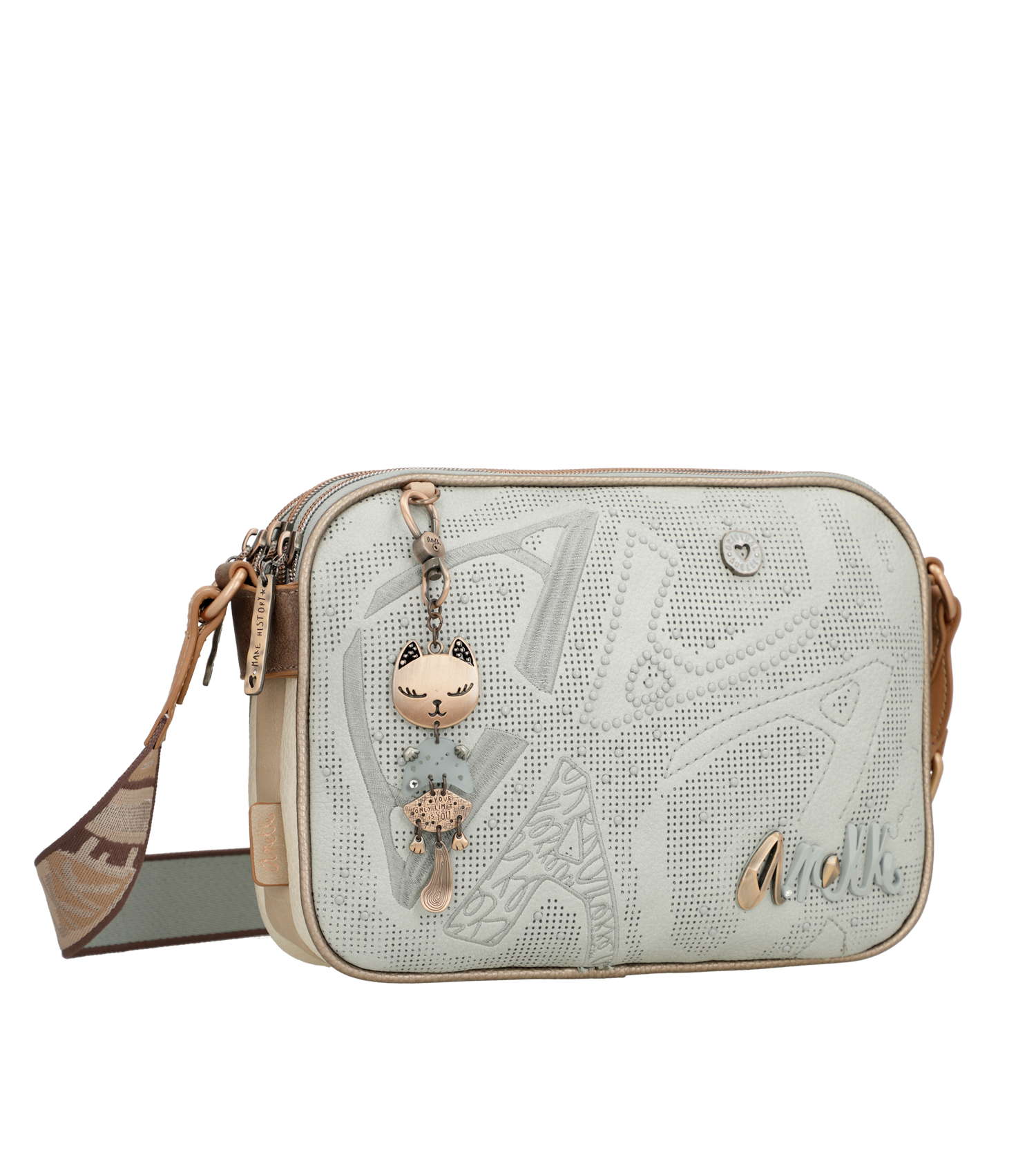 Anekke Crossbody Mini Bag blau beige