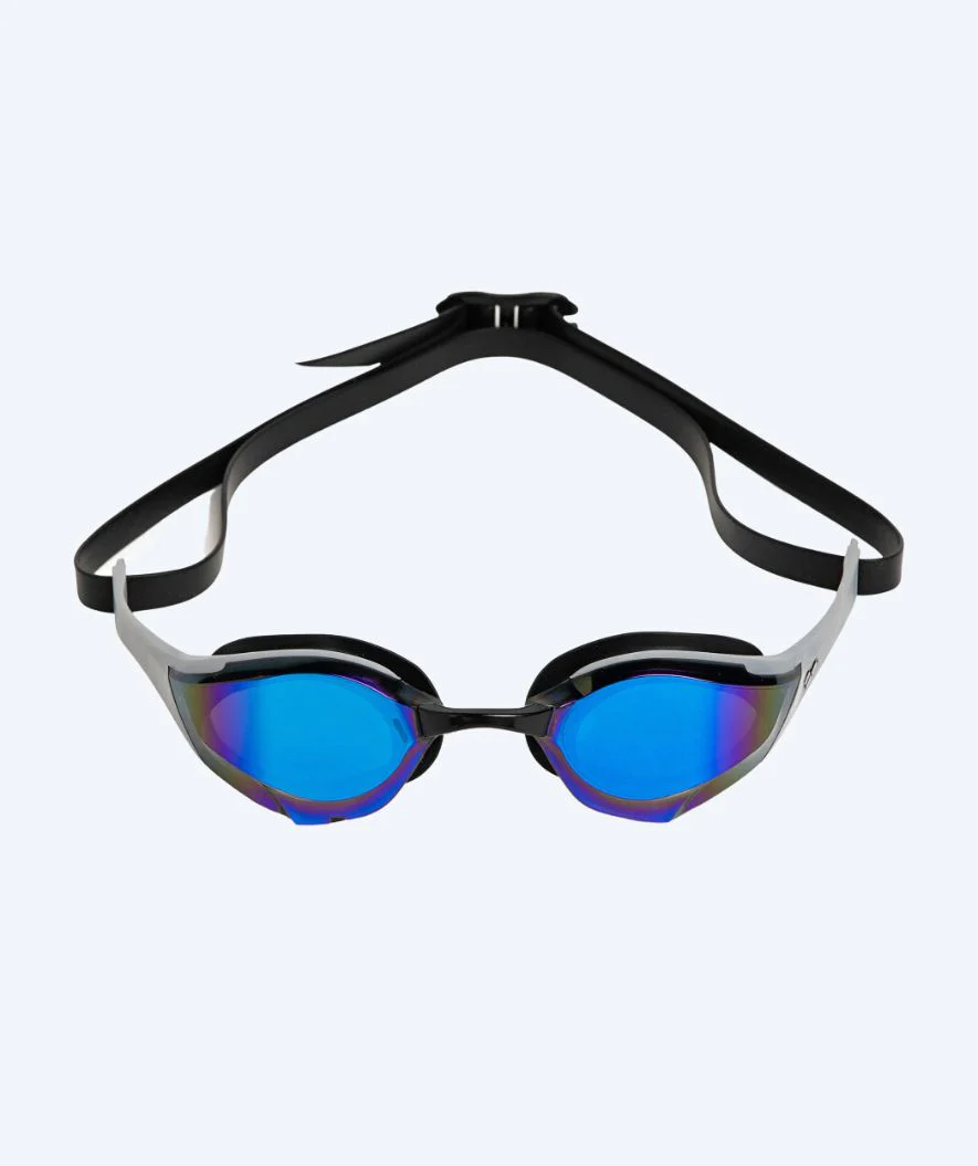 Arena Elite svømmebriller - Cobra Edge SWIPE Mirror - Sølv/blå