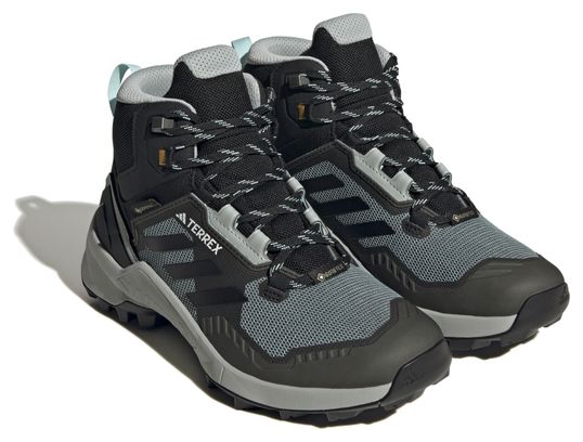 Chaussures de Randonnée Femme adidas Terrex Swift R3 Mid GTX Noir Gris