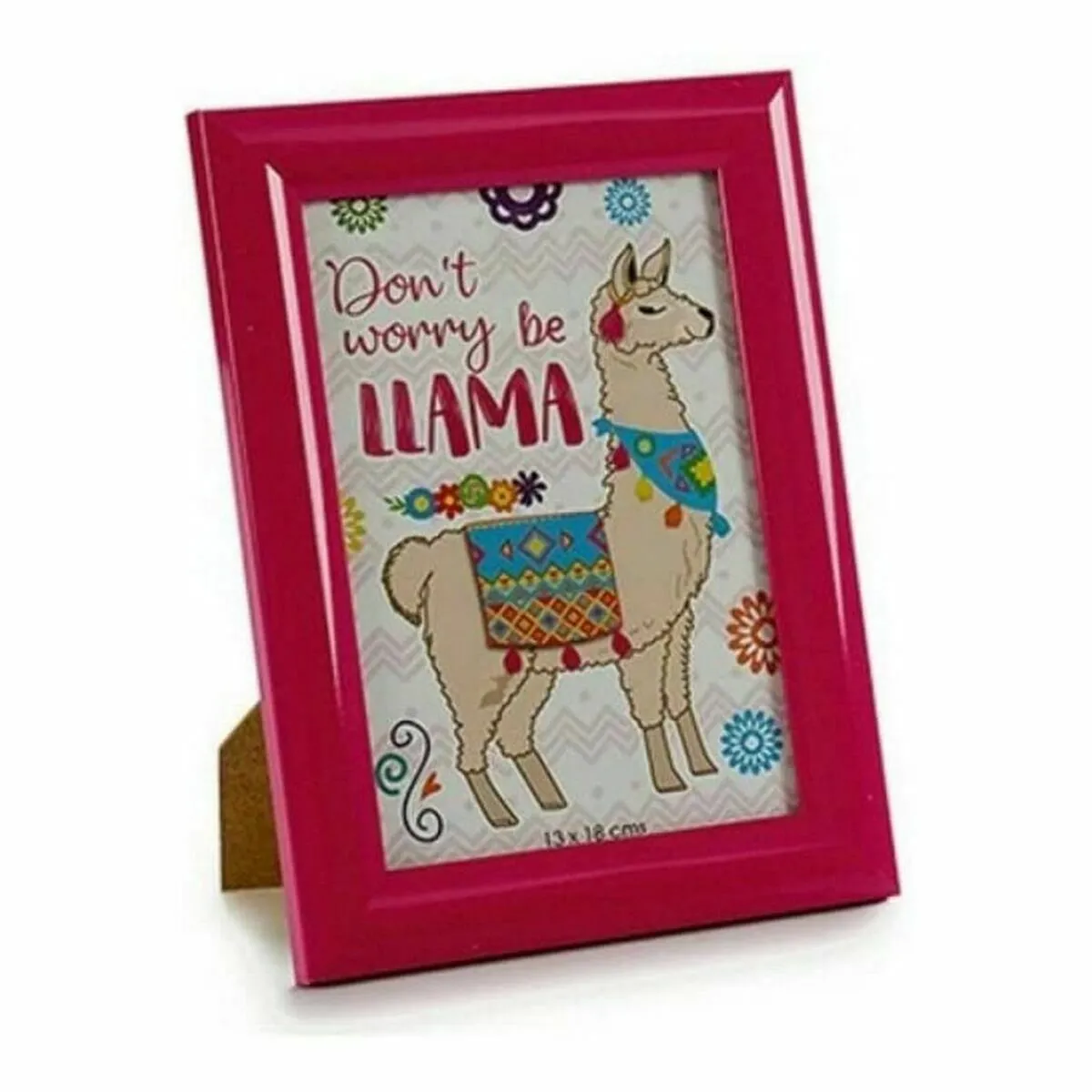 Gift Decor Cadre photo - Bleu/Rouge (1 x 21,5 x 16,5 cm)