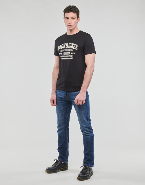Jack & Jones - JJEJEANS TEE SS O-NECK - Noir