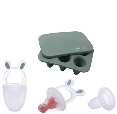Le Toft Smakesmokk med Mini-isbitbrett, Smokey Green