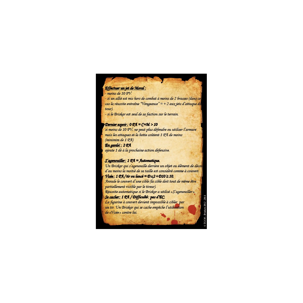 Briskars - Bannis - Starter Pack