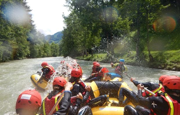 Rafting in Schladming - Wildwasser-Rafting auf Enns