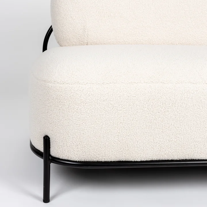 Livingstone - Hatuma Sofa, schwarz / beige