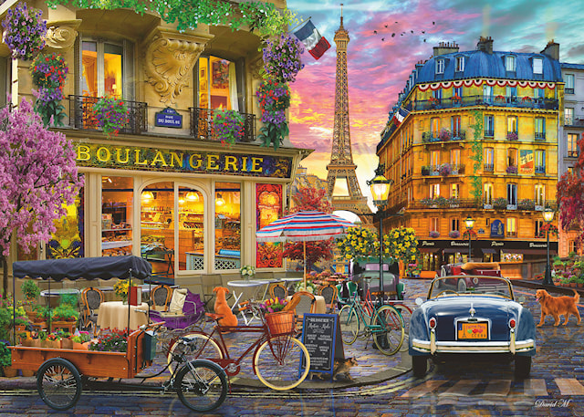 Puslespill Paris At Dawn 1000 brikker, Ravensburger