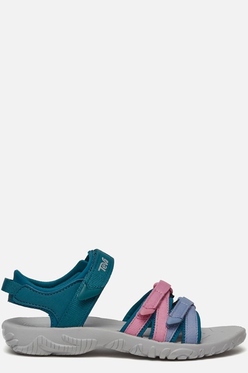 Teva Tirra Sandalen blauw Textiel