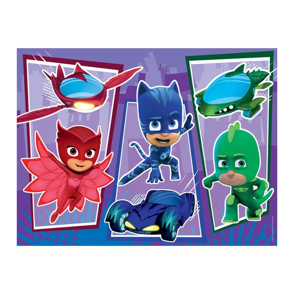 Puzzle 30 pièces Véhicules Pyjamasques