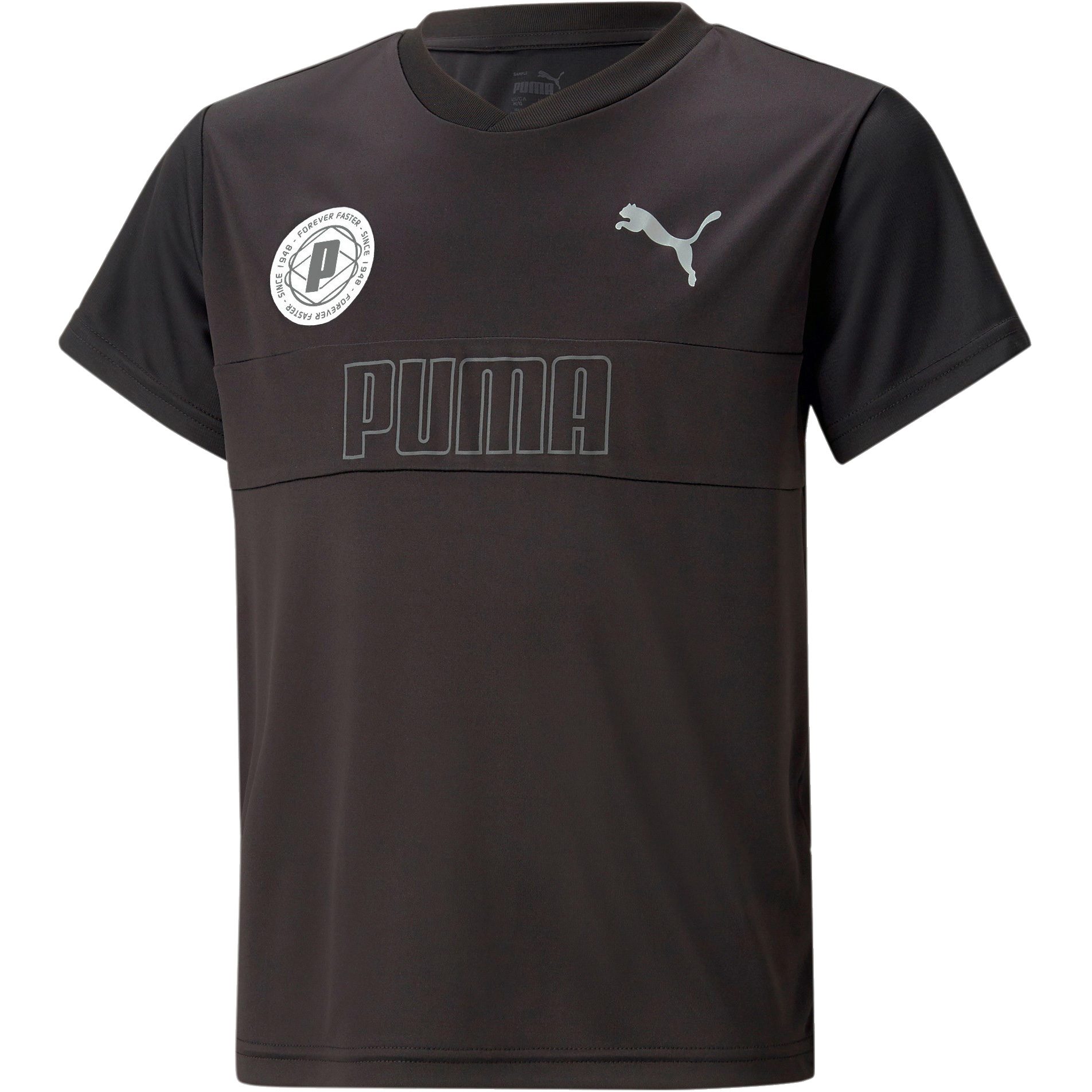 Puma Active Sports Poly Graphic T-Shirt Jungen puma black