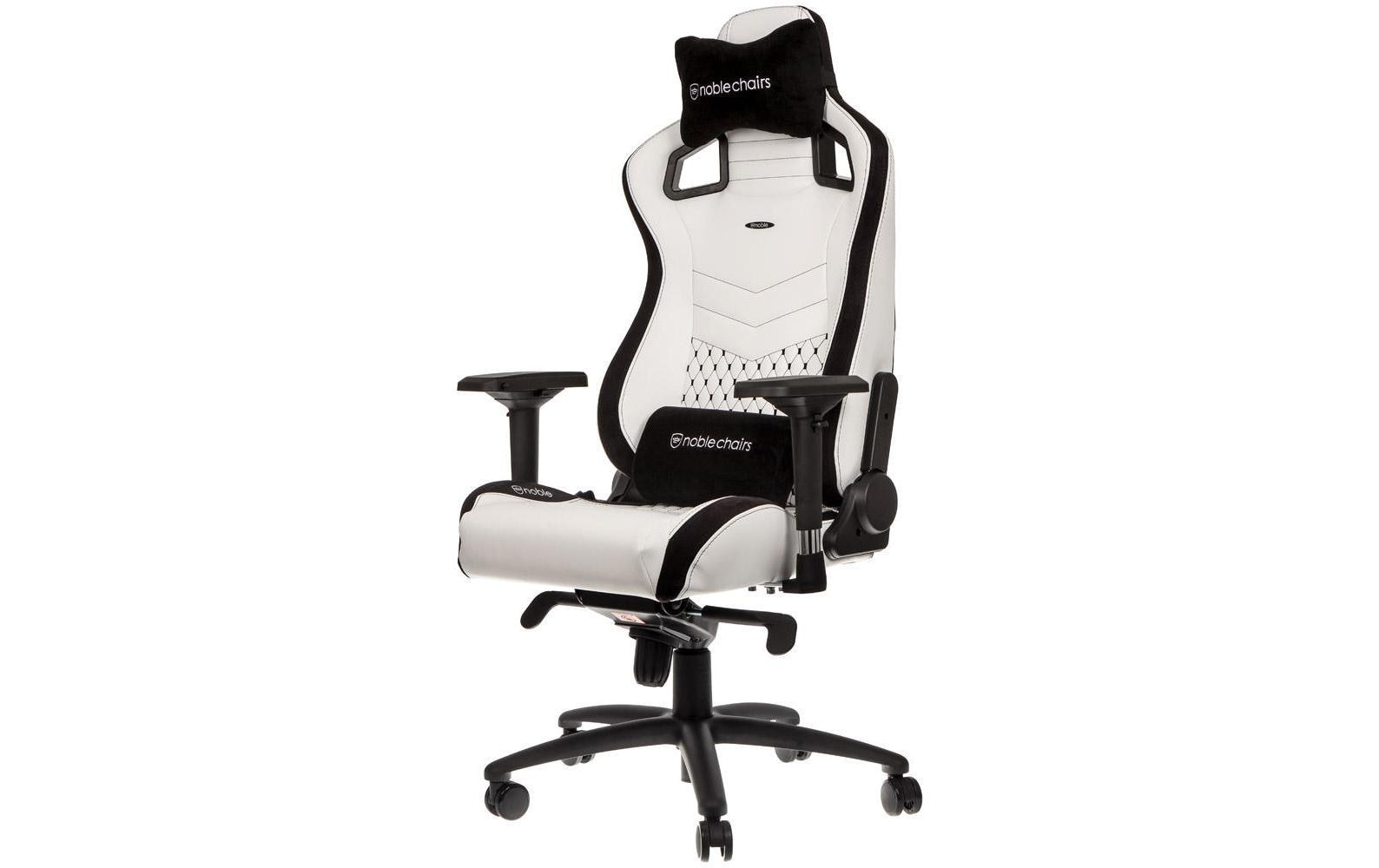 Gaming-Stuhl EPIC Weiss<br>Besonders bequemer Computersessel, Mercedes-AMG Petronas Motorsport Edition