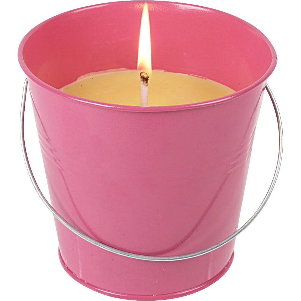 Pot de bougie citronnelle
