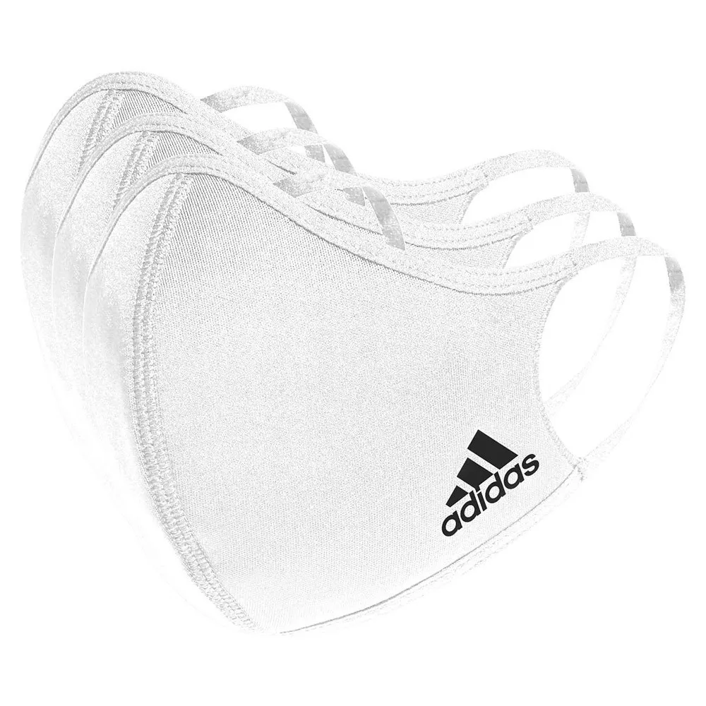 Máscara de proteção com logotipo adidas (3 unidades)