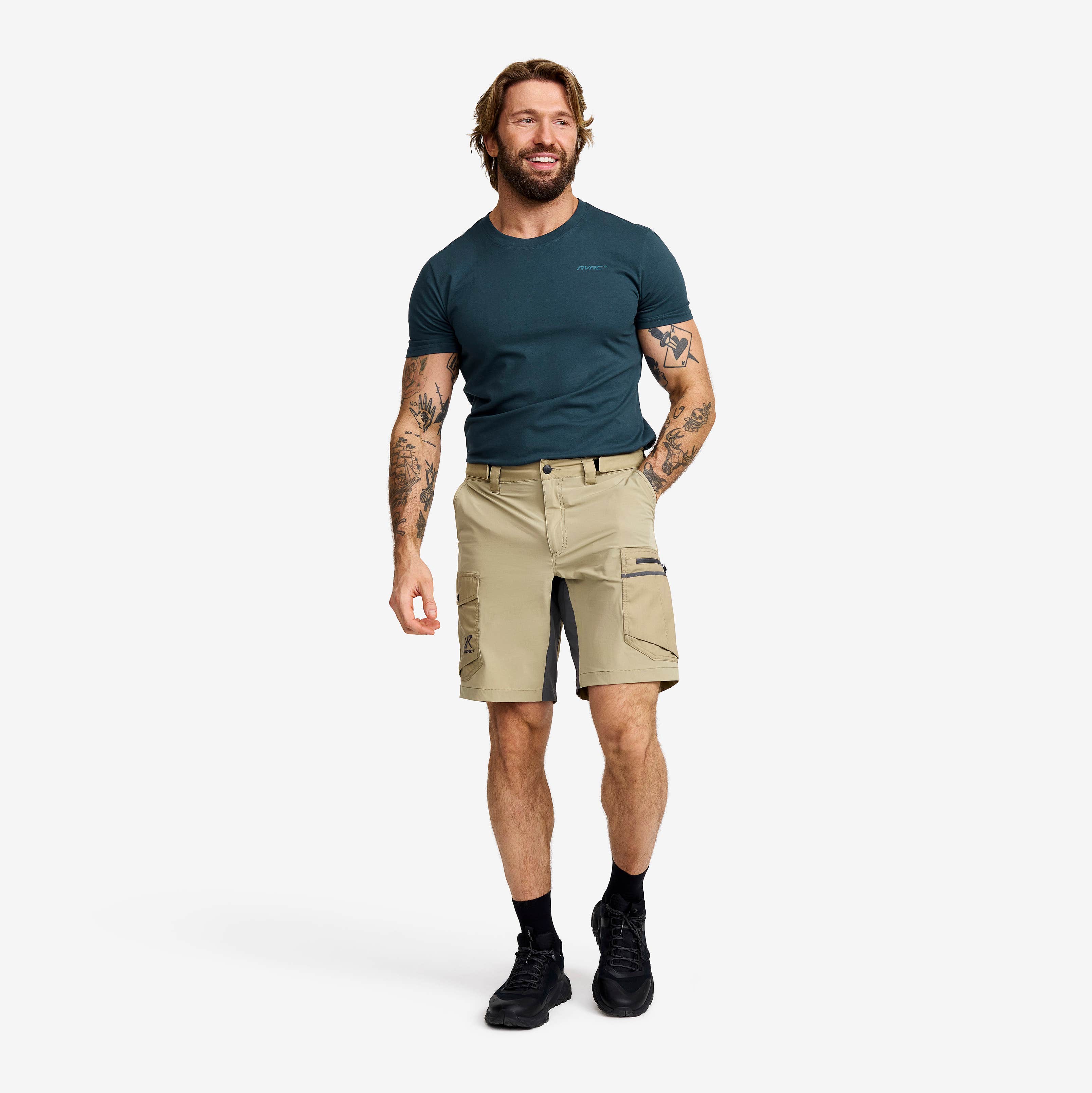 Rambler Lightweight Pro Shorts Herre Khaki