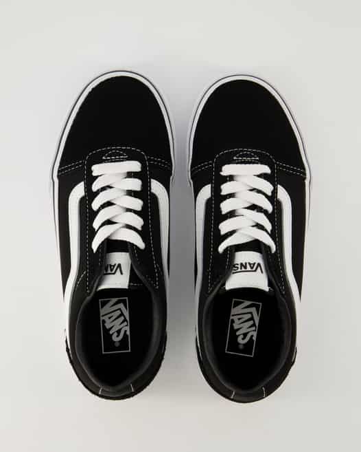 Vans YT Ward Sneaker in Schwarz