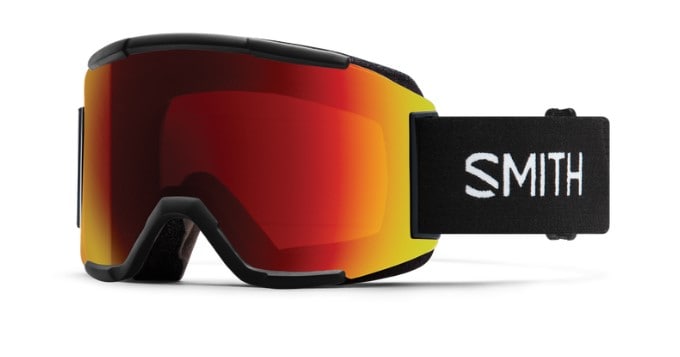 Smith Squad, Sun Red Mirror<br>Inkludert ekstra gul kontrast linse