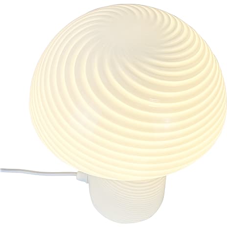 Jenny mushroom bordlampe - hvid