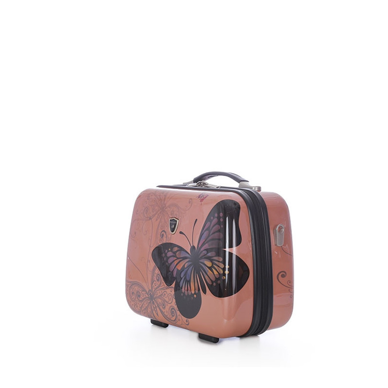 Vanity rigide 12 litres Papillon Rose Gold