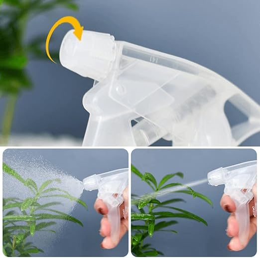 (500ml) Garten Sprühflasche Nachfüllbare Haushalts Feinsprühflasche für Blumen / Pflanzen / Reinigung - Rosa