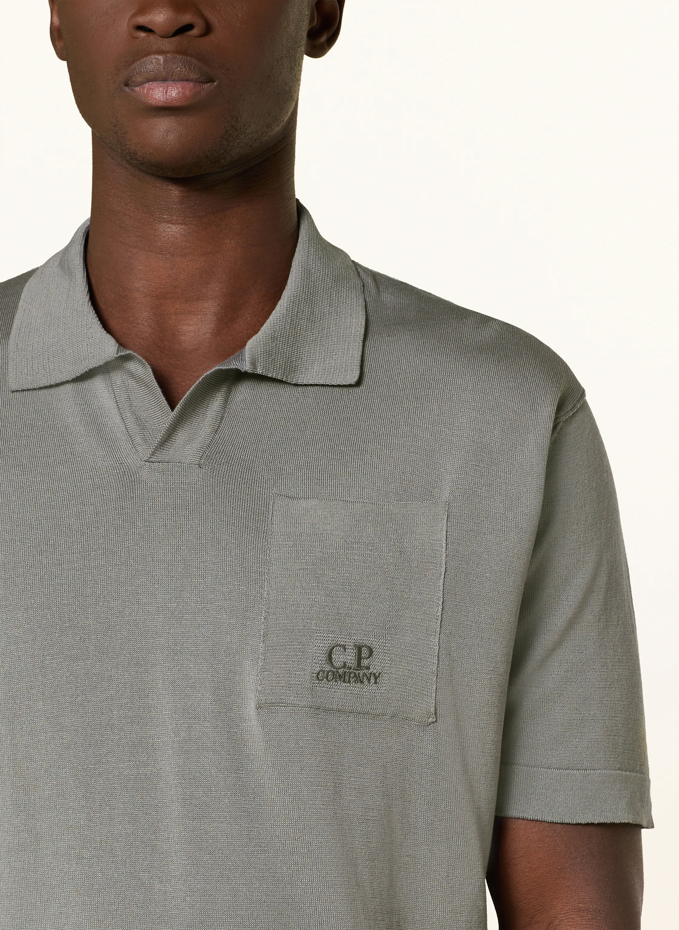 C.P. COMPANY Strick-Poloshirt
