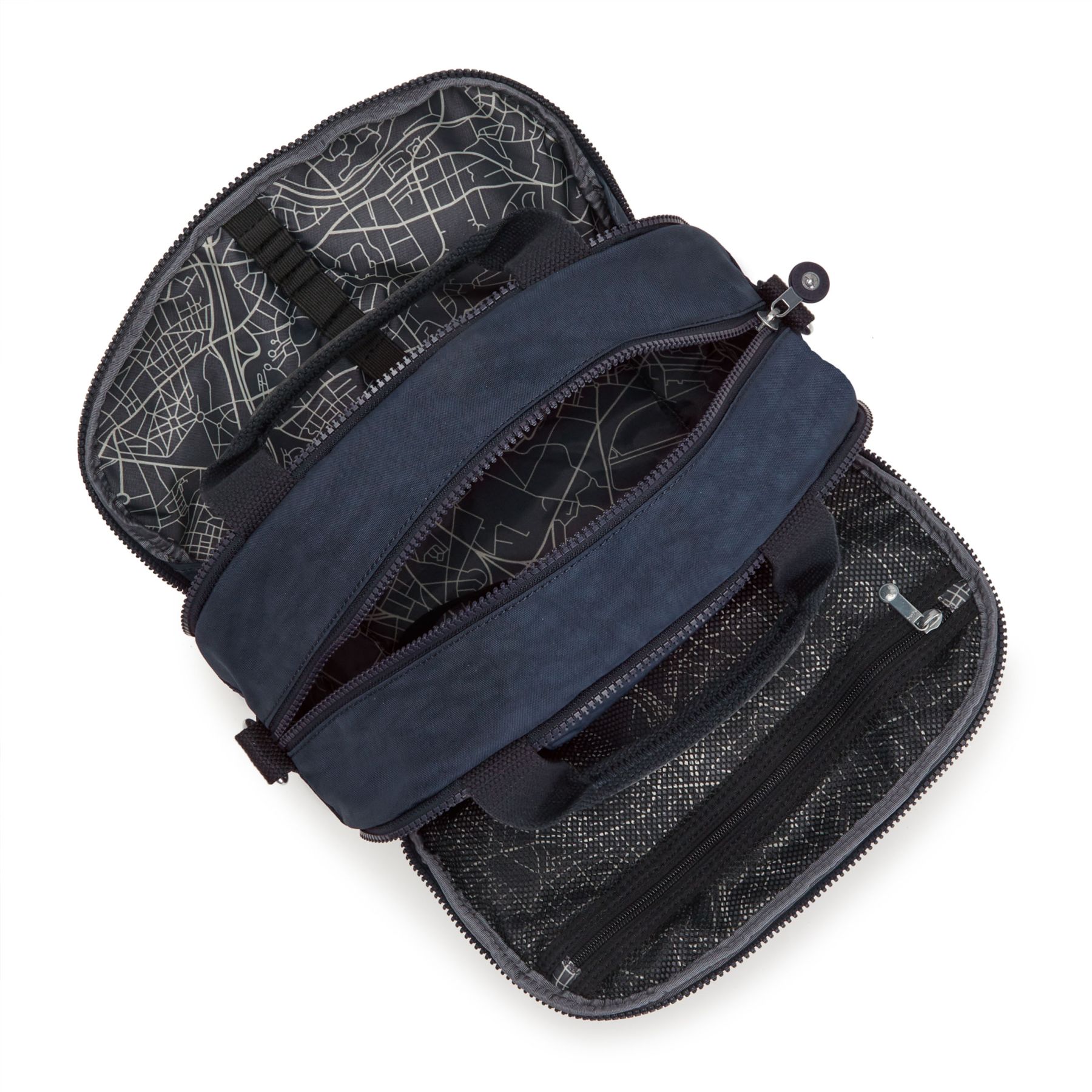 PALMBEACH Trousse de Toilette Moyenne avec Manchon pour Valise - Blue Bleu 2