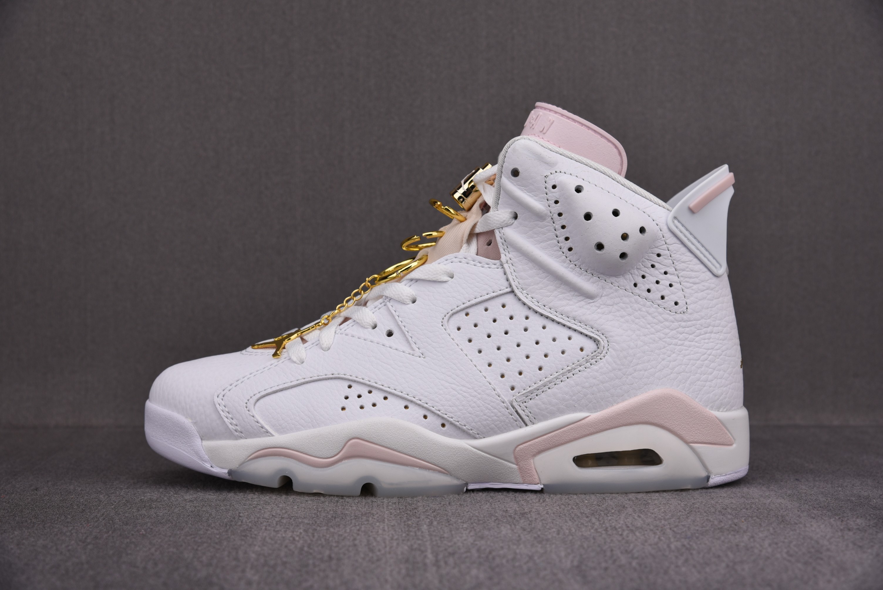 Jordan 6 Retro Gold Hoops (Women Size!!）