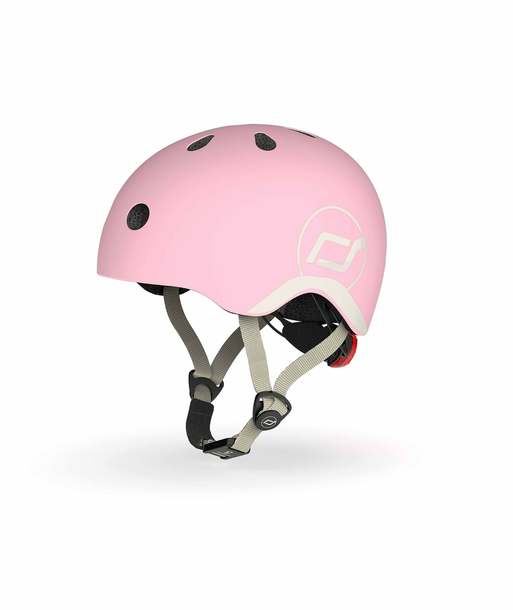 SCOOT AND RIDECASQUE XS ROSE ET BEIGE