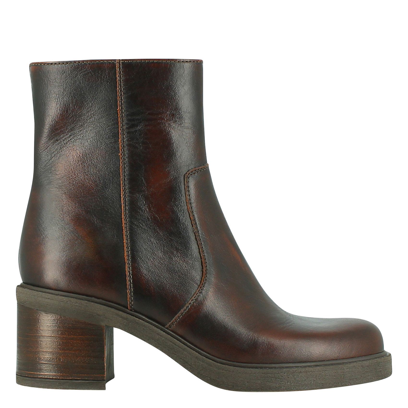 PANDA - Boots en cuir | Marron