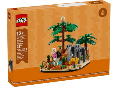 LEGO Afrikaanse savanne diorama (40784)