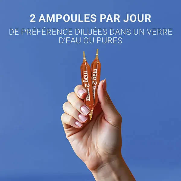 Mag2 Phyto Relax Complément Alimentaire Magnésium B6 Stress Relaxant 30 Ampoules