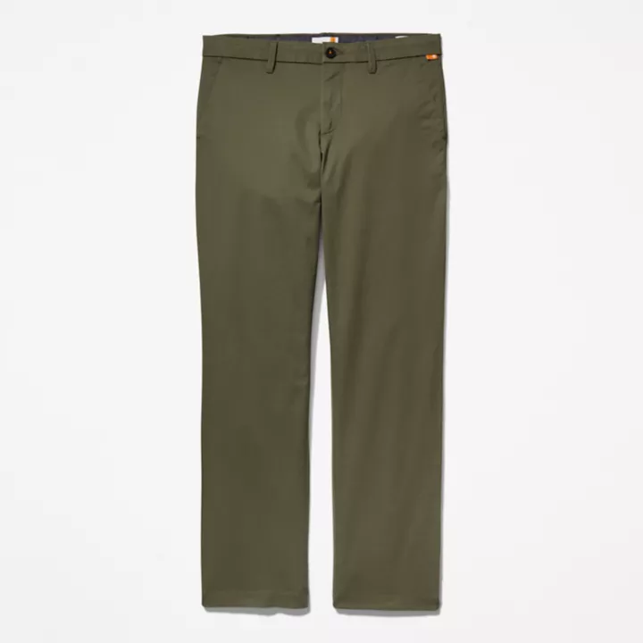 Chino stretch Squam Lake pour homme en vert foncé