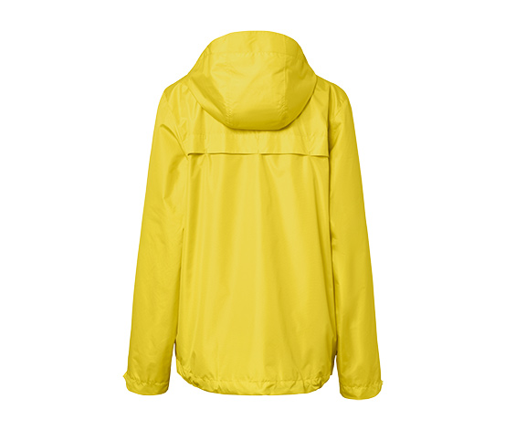 Unisex-Regenjacke, gelb