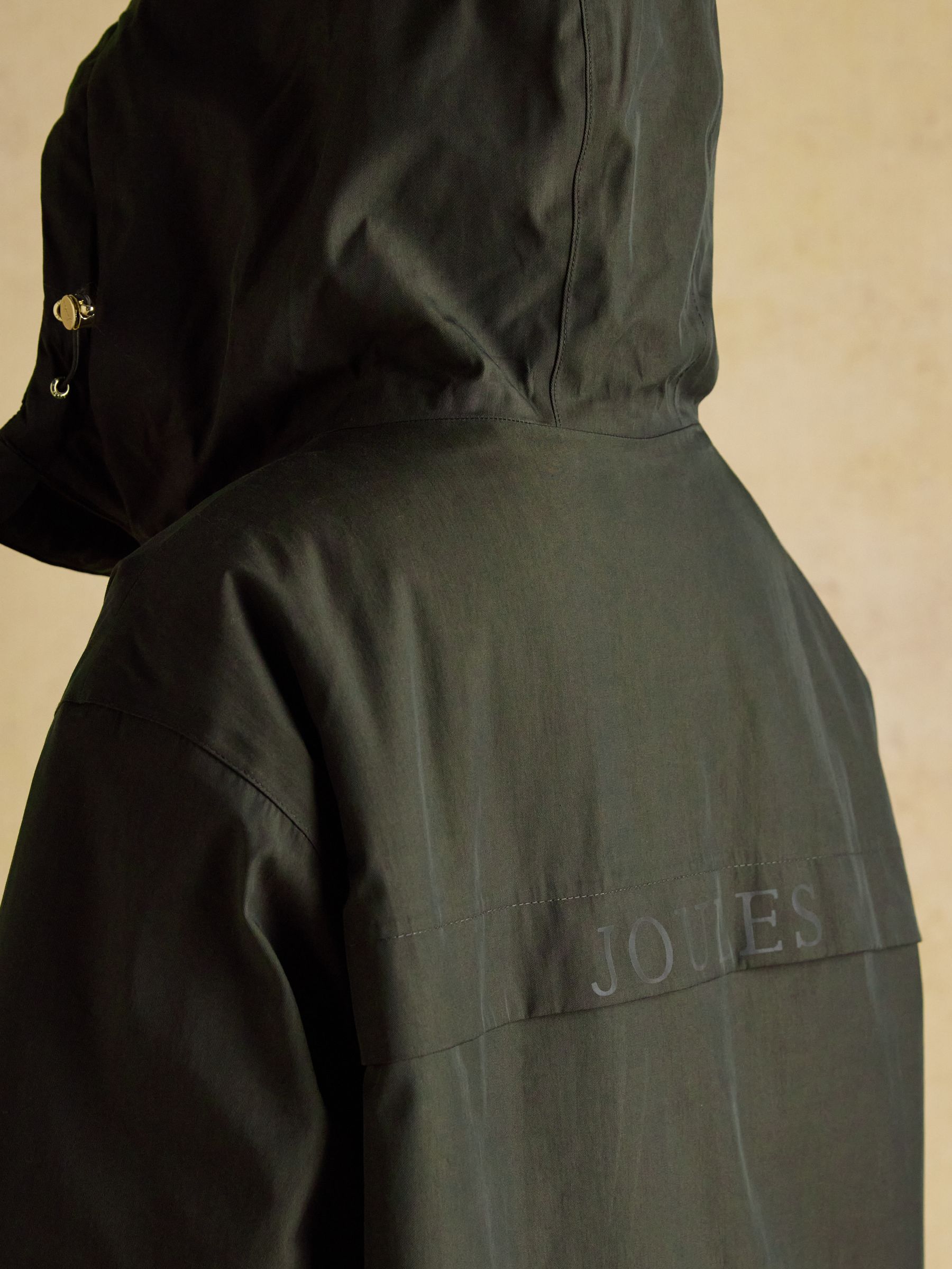 Groen - Joules - Oversized waterdichte overall met fleece voering