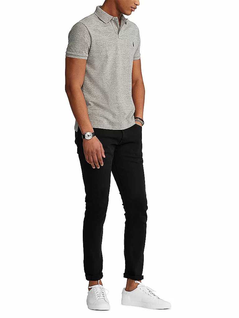 POLO RALPH LAUREN Poloshirt Custom Fit  grau