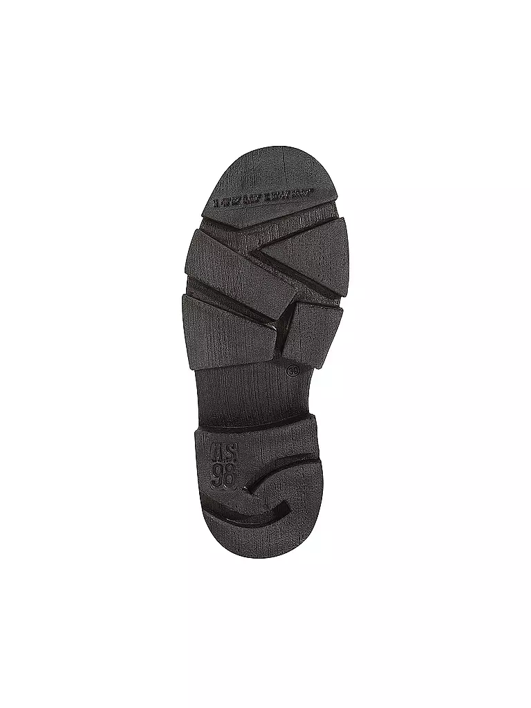 A.S.98 Lederstiefel schwarz