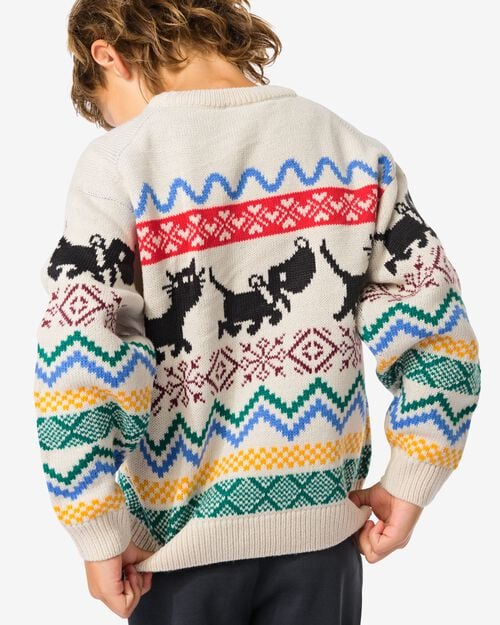Pull Takkie tricoté pour enfants multi